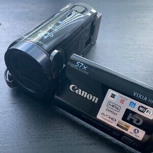 Canon VIXIA HF R600 Full HD Camcorder with 3 inch Touchscreen and 57x Advanced Z